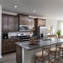 Beautiful kitchens with designer finishes kitchen with brown cabinets