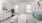a white bed in a room
